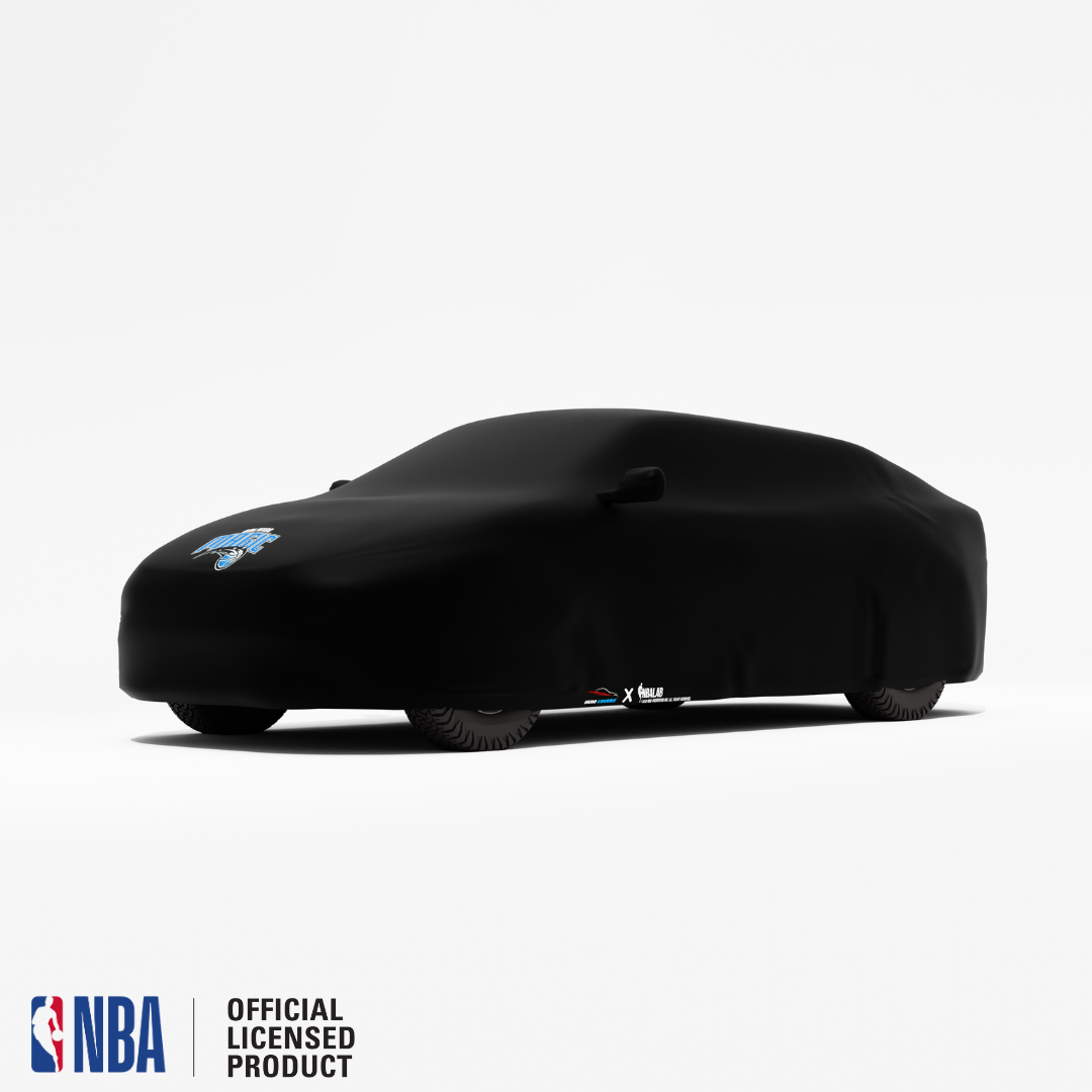 Officially Licensed Oklahoma City Thunder Black Car Covers – Indoor & Outdoor | NBA Protection | HeroCovers