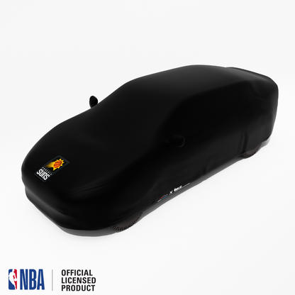 Officially Licensed Phoenix Suns Black Car Covers – Indoor & Outdoor | NBA Protection | HeroCovers