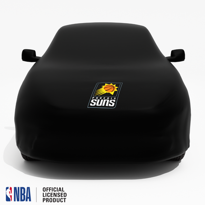 Officially Licensed Phoenix Suns Black Car Covers – Indoor & Outdoor | NBA Protection | HeroCovers