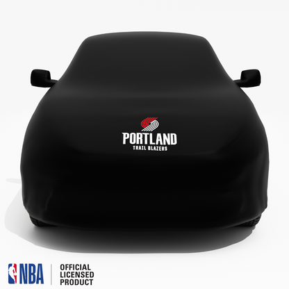 Officially Licensed Portland Trailblazer Black Car Covers – Indoor & Outdoor | NBA Protection | HeroCovers