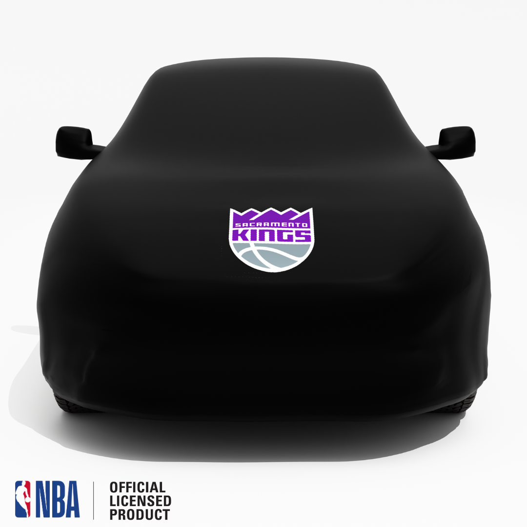 Officially Licensed Sacramento Kings Black Car Covers – Indoor & Outdoor | NBA Protection | HeroCovers