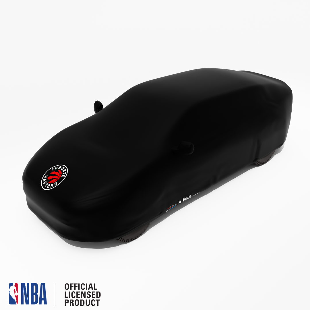 Officially Licensed Toronto Raptors Black Car Covers – Indoor & Outdoor | NBA Protection | HeroCovers