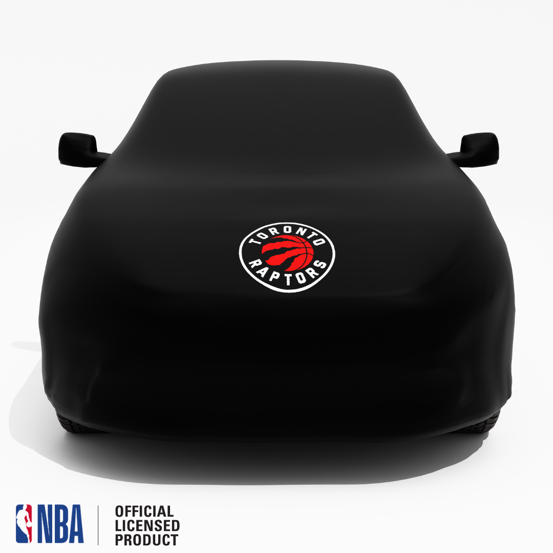 Officially Licensed Toronto Raptors Black Car Covers – Indoor & Outdoor | NBA Protection | HeroCovers