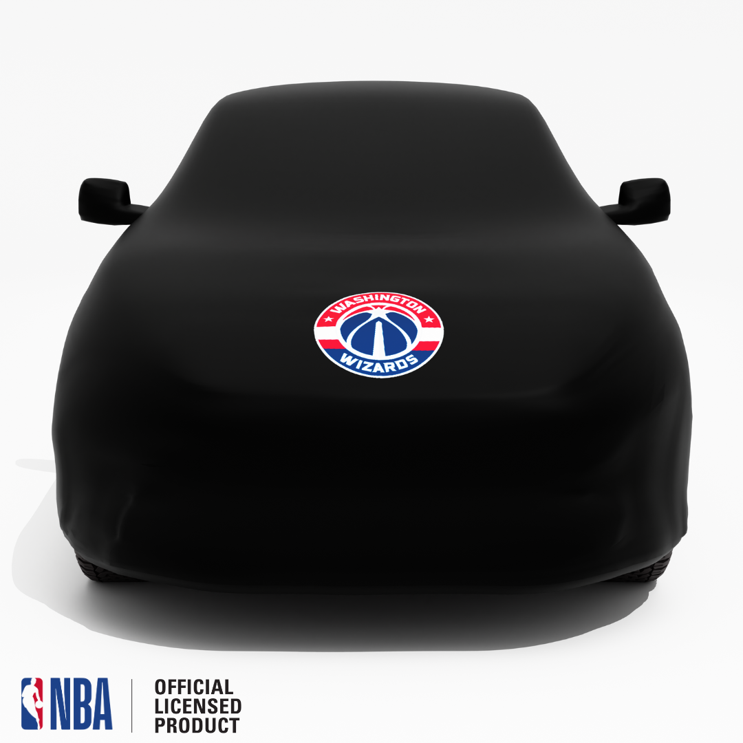 Officially Licensed Washington Wizards Black Car Covers – Indoor & Outdoor | NBA Protection | HeroCovers