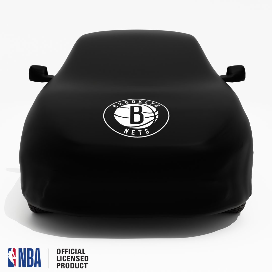 Officially Licensed Brooklyn NETS Black Car Covers – Indoor & Outdoor | NBA Protection | HeroCovers