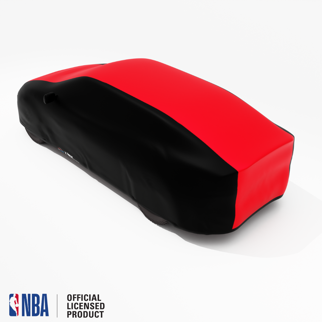 Officially Licensed Atlanta Hawks 2 Tone Car Covers – Indoor & Outdoor | NBA Protection | HeroCovers