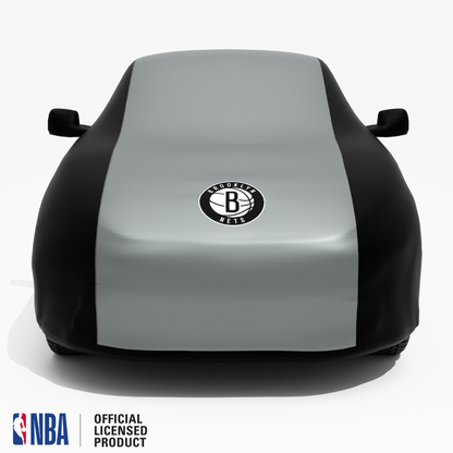 Officially Licensed Brooklyn NETS 2 Tone Car Covers – Indoor & Outdoor | NBA Protection | HeroCovers