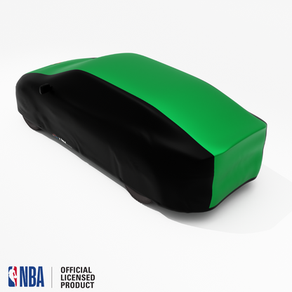 Officially Licensed Boston Celtics 2 Tone Car Covers – Indoor & Outdoor | NBA Protection | HeroCovers