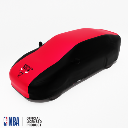 Officially Licensed Chicago Bulls 2 Tone Car Covers – Indoor & Outdoor | NBA Protection | HeroCovers