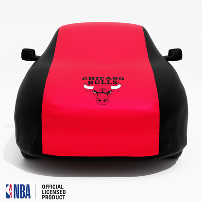 Officially Licensed Chicago Bulls 2 Tone Car Covers – Indoor & Outdoor | NBA Protection | HeroCovers