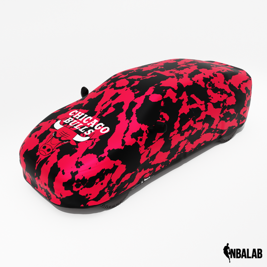 Officially Licensed Chicago Bulls Comouflage Car Covers – Indoor & Outdoor | NBA Protection | HeroCovers