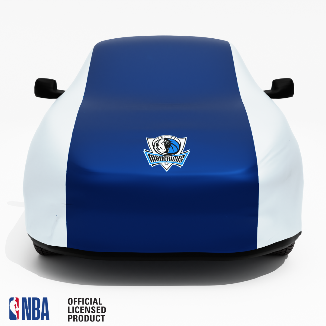 Officially Licensed Dallas Mavericks 2 Tone Car Covers – Indoor & Outdoor | NBA Protection | HeroCovers