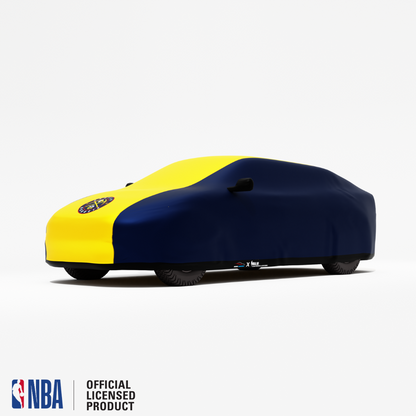 Officially Licensed Denver Nuggets 2 Tone Car Covers – Indoor & Outdoor | NBA Protection | HeroCovers