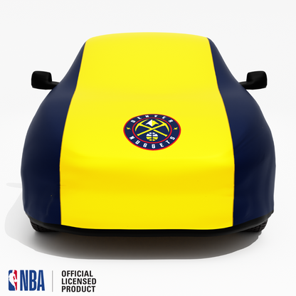 Officially Licensed Denver Nuggets 2 Tone Car Covers – Indoor & Outdoor | NBA Protection | HeroCovers