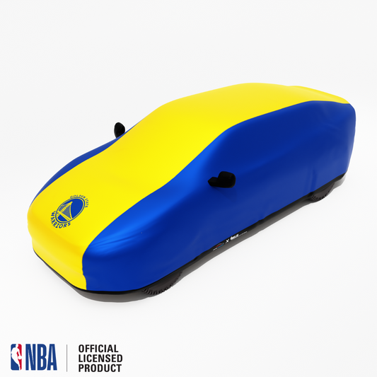 Officially Licensed Warriors 2 Tone Car Covers – Indoor & Outdoor | NBA Protection | HeroCovers