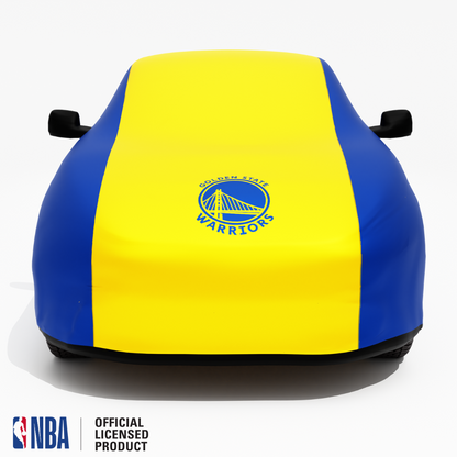 Officially Licensed Warriors 2 Tone Car Covers – Indoor & Outdoor | NBA Protection | HeroCovers