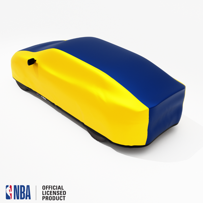 Officially Licensed Indiana Pacers 2 Tone Car Covers – Indoor & Outdoor | NBA Protection | HeroCovers