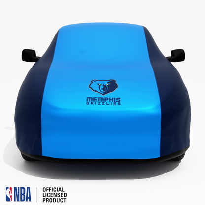 Officially Licensed Memphis Grizzlies 2 Tone Car Covers – Indoor & Outdoor | NBA Protection | HeroCovers