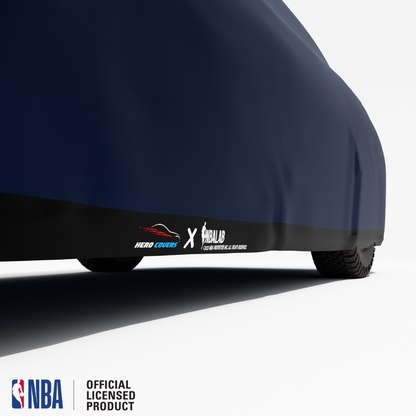 Officially Licensed Memphis Grizzlies 2 Tone Car Covers – Indoor & Outdoor | NBA Protection | HeroCovers