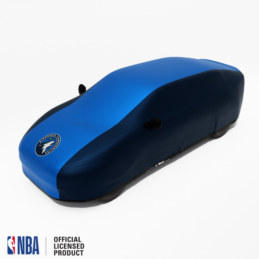 Officially Licensed Minnesota 2 Tone Car Covers – Indoor & Outdoor | NBA Protection | HeroCovers