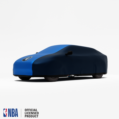 Officially Licensed Minnesota 2 Tone Car Covers – Indoor & Outdoor | NBA Protection | HeroCovers