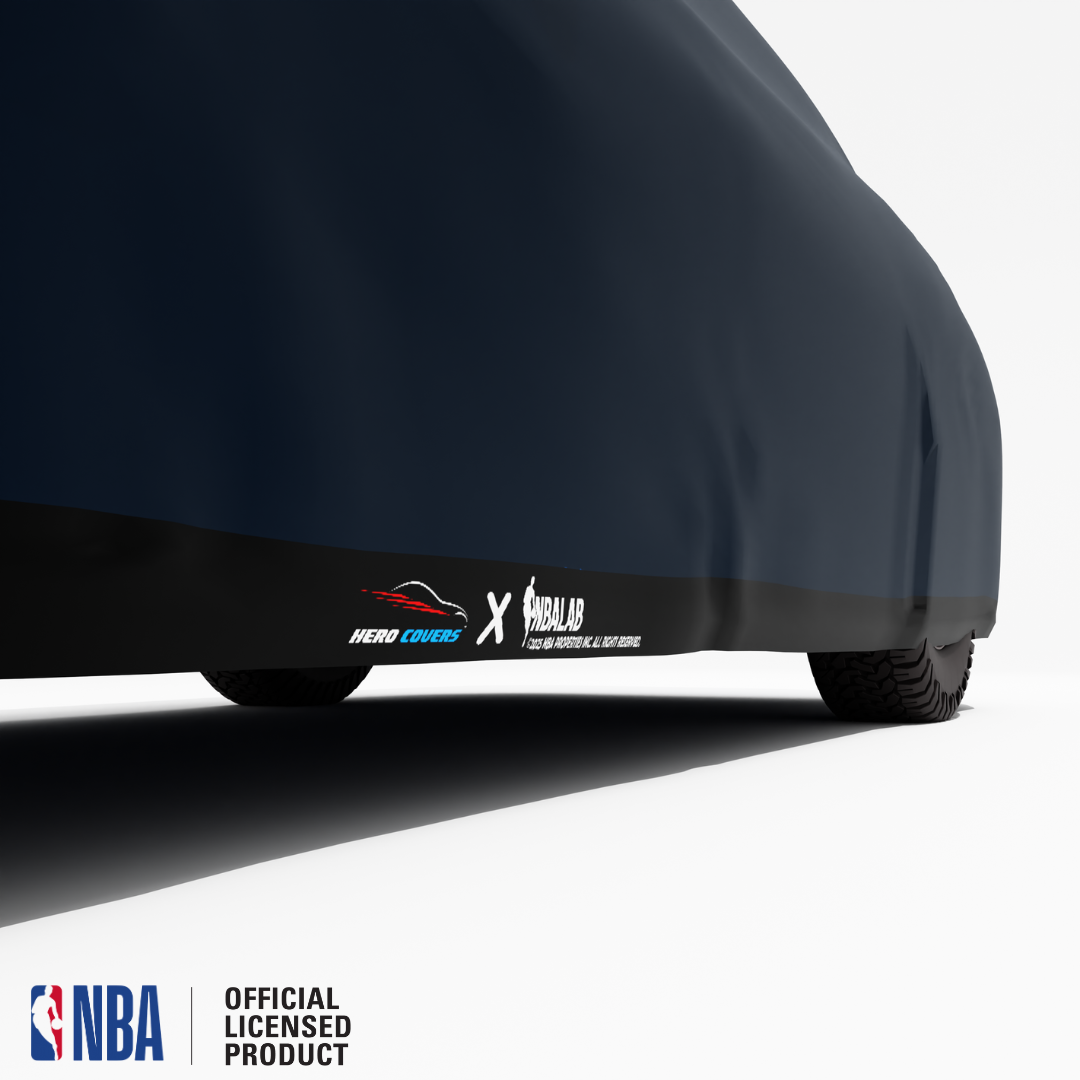 Officially Licensed Minnesota 2 Tone Car Covers – Indoor & Outdoor | NBA Protection | HeroCovers