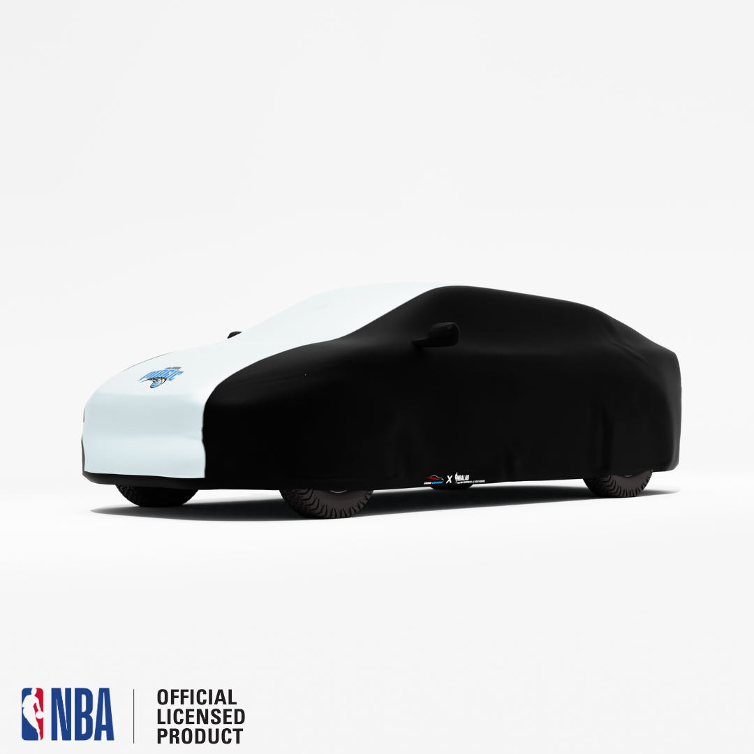 Officially Licensed Orlando Magic 2 Tone Car Covers – Indoor & Outdoor | NBA Protection | HeroCovers