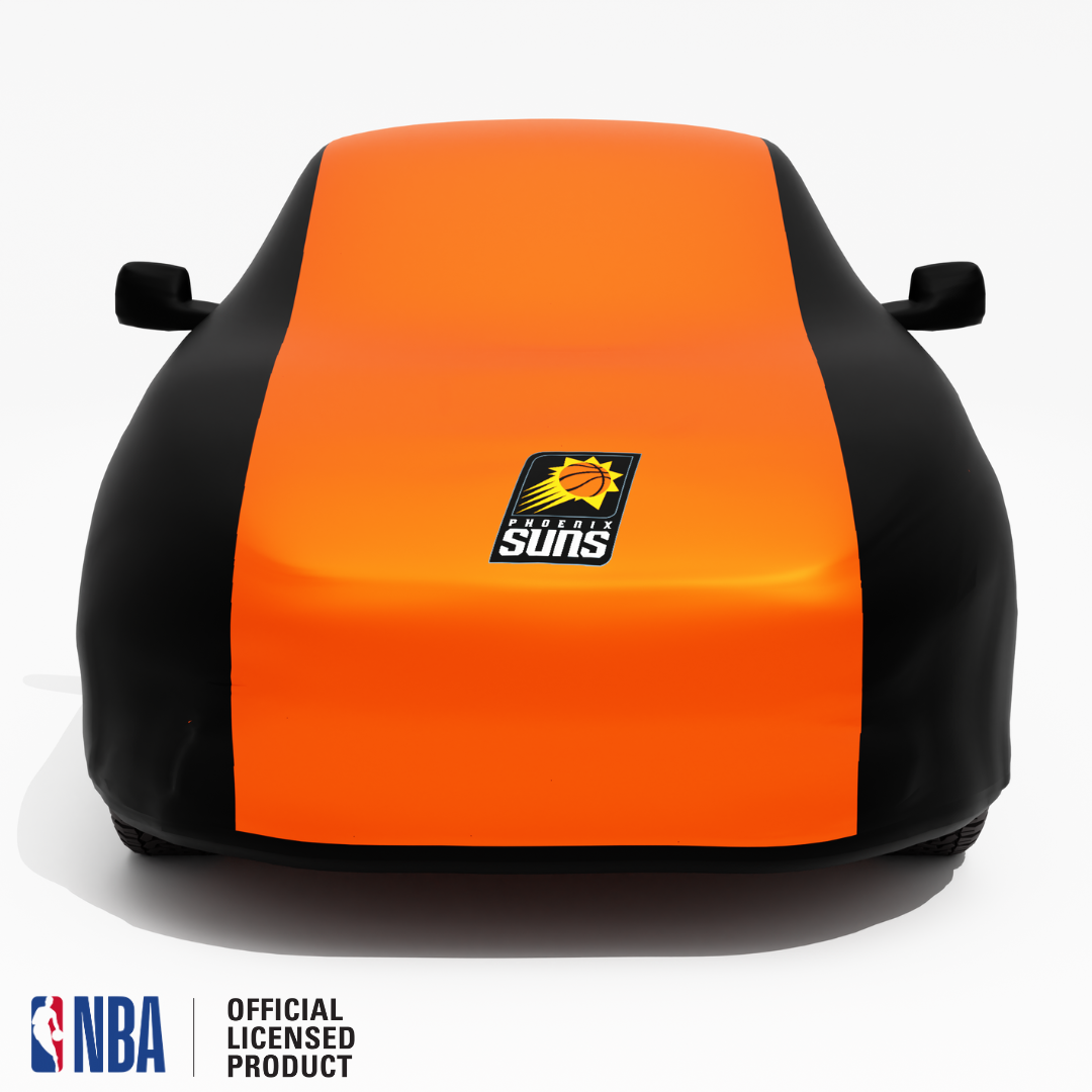 Officially Licensed Phoenix Suns 2 Tone Car Covers – Indoor & Outdoor | NBA Protection | HeroCovers