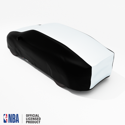 Officially Licensed San Antonio 2 Tone Car Covers – Indoor & Outdoor | NBA Protection | HeroCovers