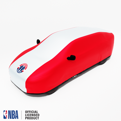 Officially Licensed Washington Wizards 2 Tone Car Covers – Indoor & Outdoor | NBA Protection | HeroCovers