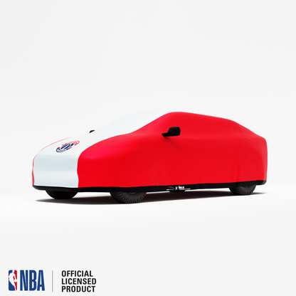 Officially Licensed Washington Wizards 2 Tone Car Covers – Indoor & Outdoor | NBA Protection | HeroCovers