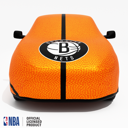 Officially Licensed Brooklyn NETS Life Size Basketball Car Covers – Indoor & Outdoor | NBA Protection | HeroCovers