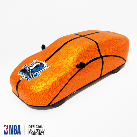 Officially Licensed Dallas Mavericks Life Size Basketball Car Covers – Indoor & Outdoor | NBA Protection | HeroCovers