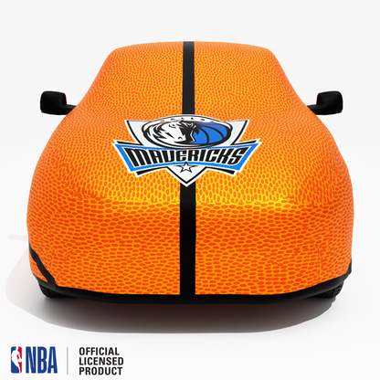 Officially Licensed Dallas Mavericks Life Size Basketball Car Covers – Indoor & Outdoor | NBA Protection | HeroCovers