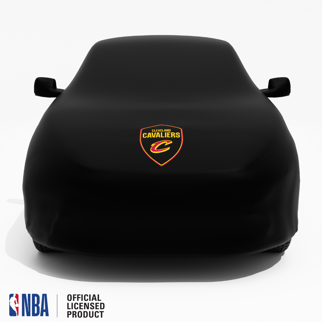 Officially Licensed Cleveland cavaliers Black Car Covers – Indoor & Outdoor | NBA Protection | HeroCovers