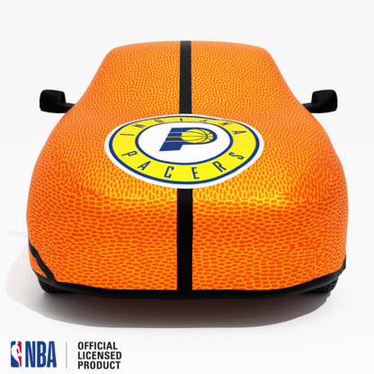 Officially Licensed Indiana Pacers Life Size Basketball Car Covers – Indoor & Outdoor | NBA Protection | HeroCovers