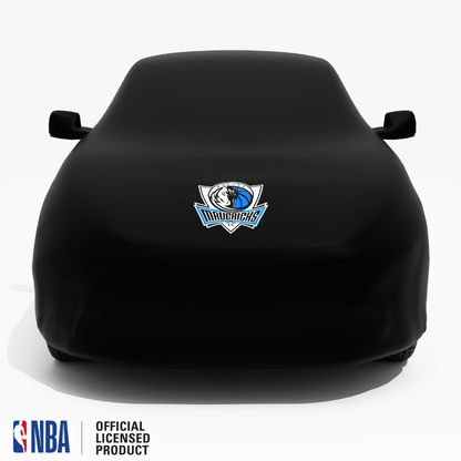 Officially Licensed Dallas Mavericks Black Car Covers – Indoor & Outdoor | NBA Protection | HeroCovers