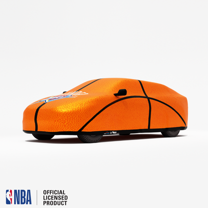 Officially Licensed  Oklahoma City Life Size Basketball Car Covers – Indoor & Outdoor | NBA Protection | HeroCovers