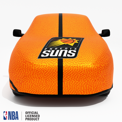 Officially Licensed Phoenix Suns Life Size Basketball Car Covers – Indoor & Outdoor | NBA Protection | HeroCovers