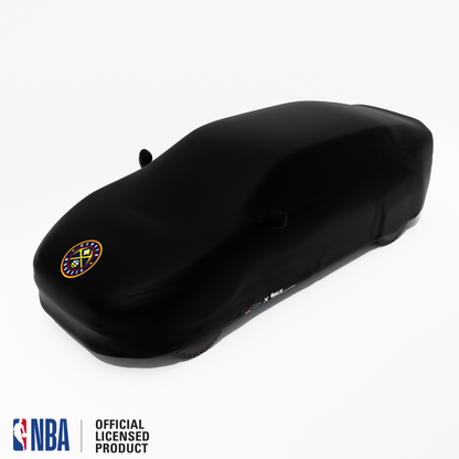 Officially Licensed Denver Nuggets Black Car Covers – Indoor & Outdoor | NBA Protection | HeroCovers