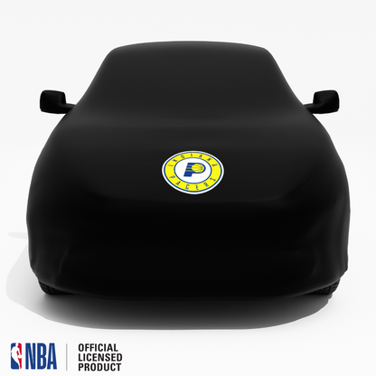 Officially Licensed Indiana Pacers Black Car Covers – Indoor & Outdoor | NBA Protection | HeroCovers