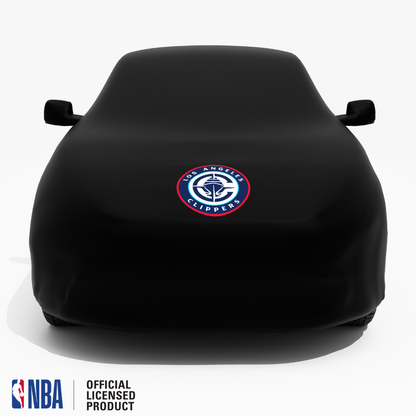 Officially Licensed Clippers Black Car Covers – Indoor & Outdoor | NBA Protection | HeroCovers