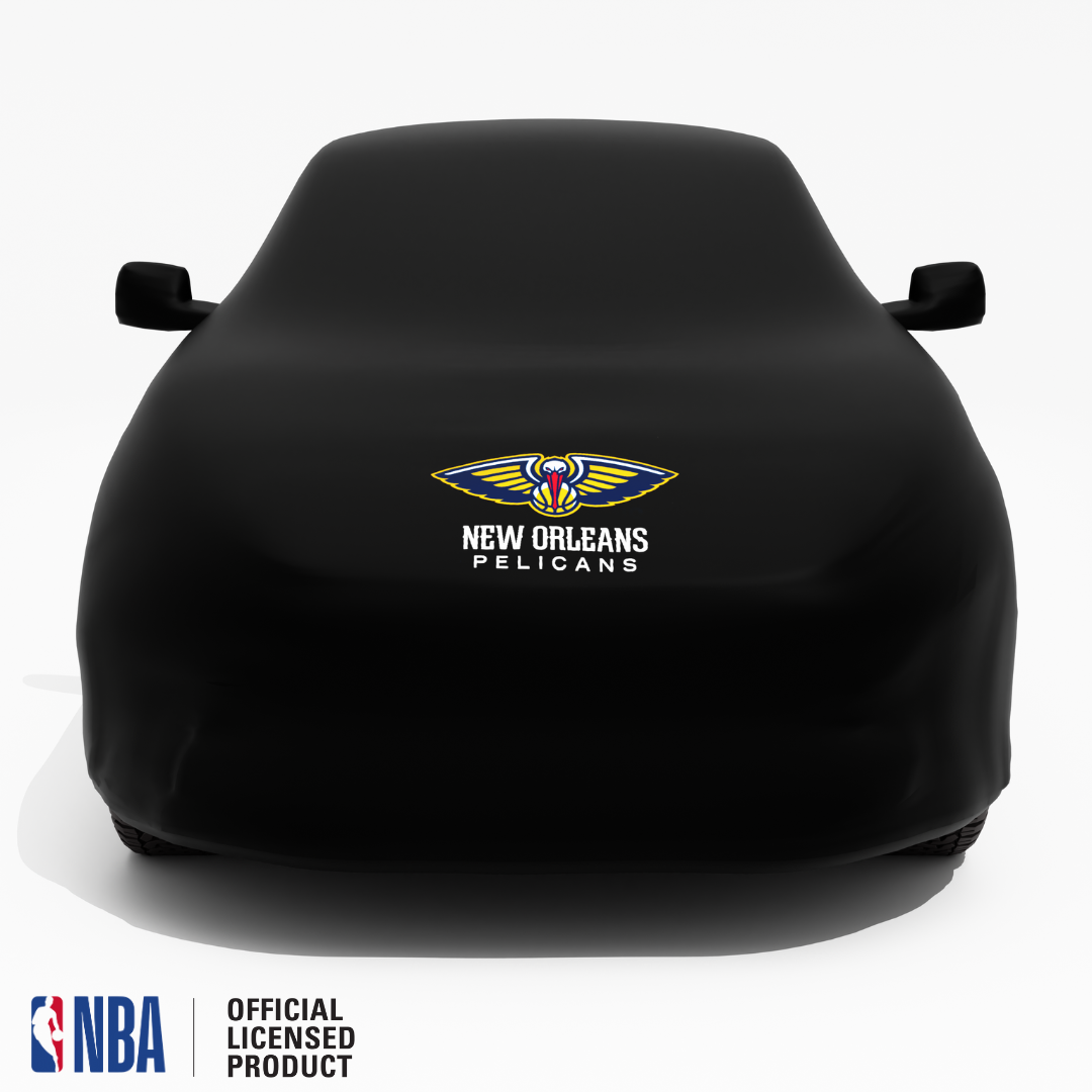 Officially Licensed New Orleans Black Car Covers – Indoor & Outdoor | NBA Protection | HeroCovers