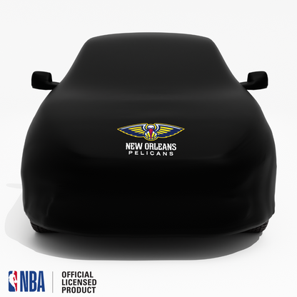 Officially Licensed New Orleans Black Car Covers – Indoor & Outdoor | NBA Protection | HeroCovers