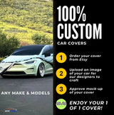 Personalized Corvette Z06 Car Covers - Custom Realistic Design, Fits Like a Glove, Premium Indoor Protection, Tailored Fit - By HeroCovers