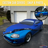 Personalized Supra Car Covers - Custom Realistic Design, Fits Like a Glove, Premium Indoor Protection, Tailored Fit - By HeroCovers