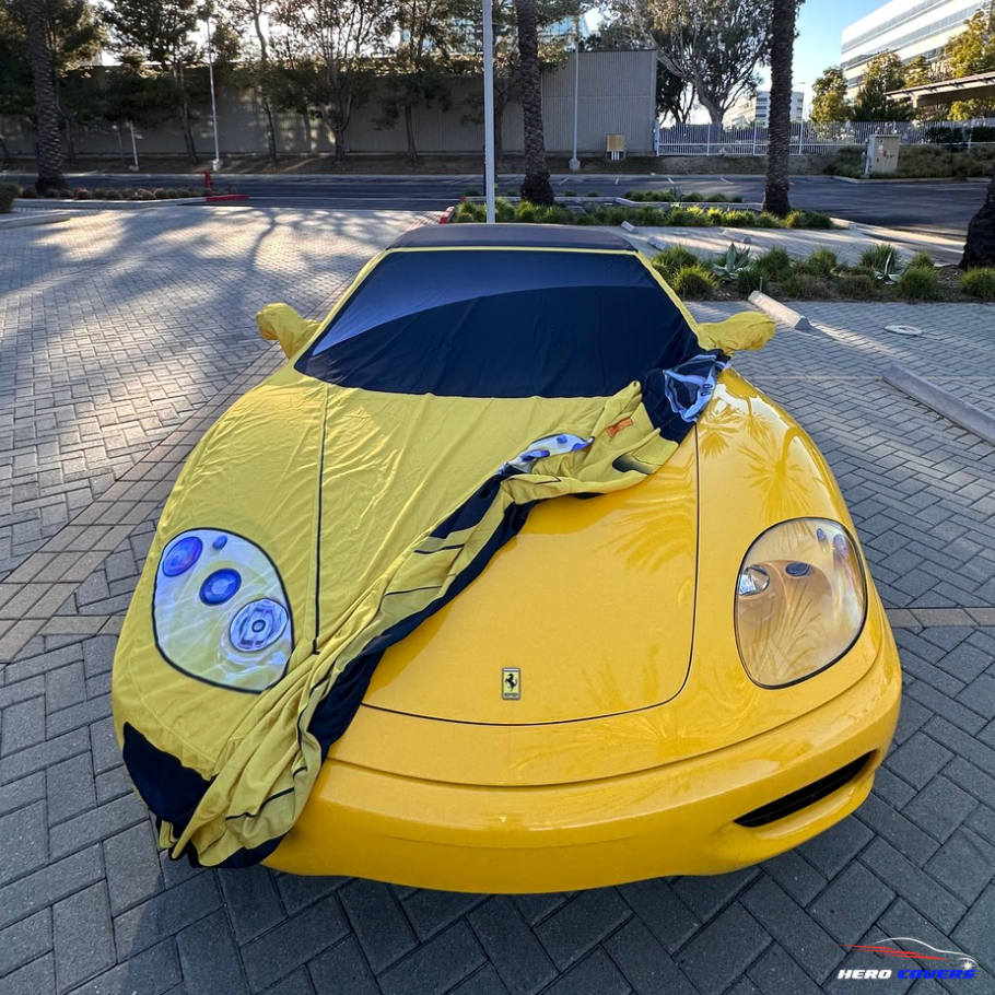 Custom Ferrari Car Covers | Protect Your Investment with HeroCovers