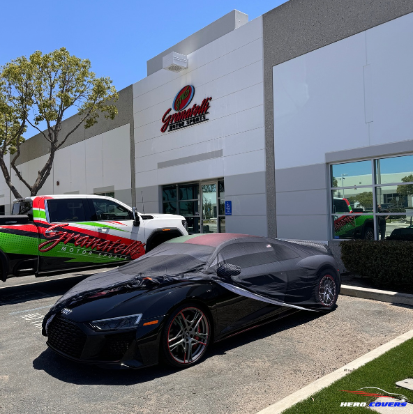 Personalized Supra Car Covers - Custom Realistic Design, Fits Like a Glove, Premium Indoor Protection, Tailored Fit - By HeroCovers