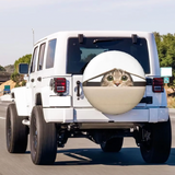 Durable Spare Tire Protection for Trucks, G Wagons, and Jeeps