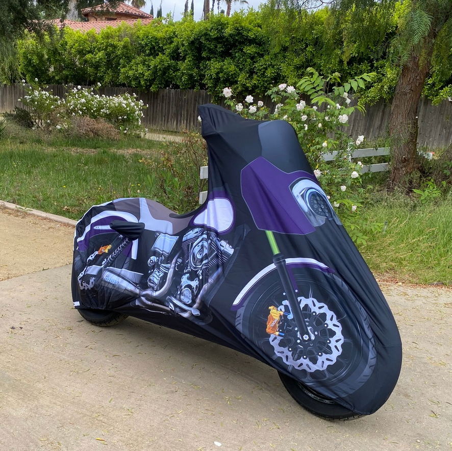 custom motorcycle cover